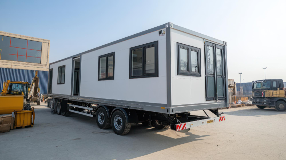 131302 Бытовка на шасси 2,4×2,4×8 м